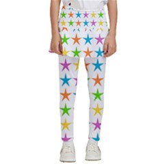 Star-pattern-design-decoration Kids  Skirted Pants by Semog4