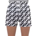 Diagonal-stripe-pattern Sleepwear Shorts View1