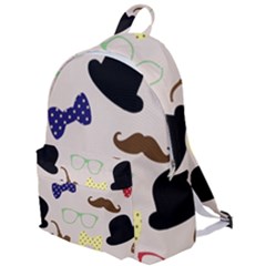 Moustache-hat-bowler-bowler-hat The Plain Backpack by Semog4