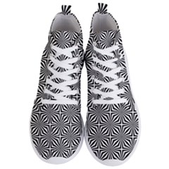 Background-pattern-halftone Men s Lightweight High Top Sneakers by Semog4