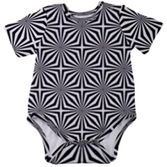 Background-pattern-halftone Baby Short Sleeve Bodysuit by Semog4