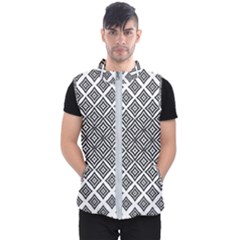 Background-pattern-halftone-- Men s Puffer Vest by Semog4