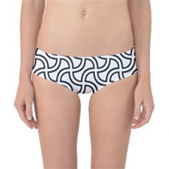 Pattern-monochrome-repeat- Classic Bikini Bottoms