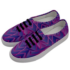 Geometric-background-abstract Men s Classic Low Top Sneakers by Semog4