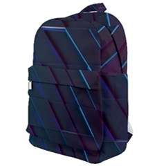 Glass-scifi-violet-ultraviolet Classic Backpack by Semog4