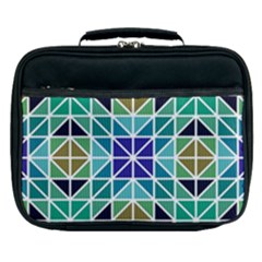 Mosaic-triangle-symmetry- Lunch Bag by Semog4