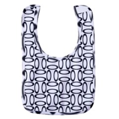 Ellipse-pattern-ellipse-dot-pattern Baby Bib by Semog4