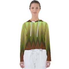 Zig Zag Chevron Classic Pattern Women s Slouchy Sweat by Semog4