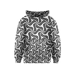 Soft-pattern-repeat-monochrome Kids  Pullover Hoodie by Semog4