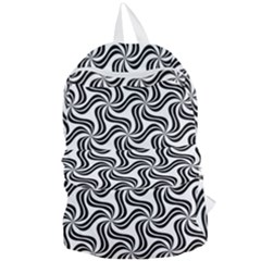 Soft-pattern-repeat-monochrome Foldable Lightweight Backpack by Semog4
