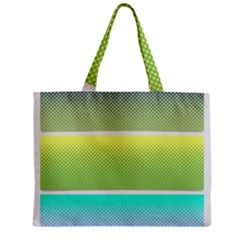 Pattern-banner-background-dot-set Zipper Mini Tote Bag by Semog4