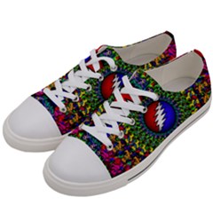 Grateful Dead Men s Low Top Canvas Sneakers by Semog4