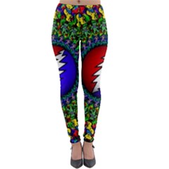 Grateful Dead Lightweight Velour Leggings by Semog4