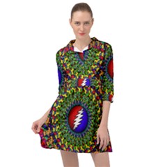 Grateful Dead Mini Skater Shirt Dress by Semog4