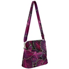 Abstract Beautiful Beauty Bright Zipper Messenger Bag