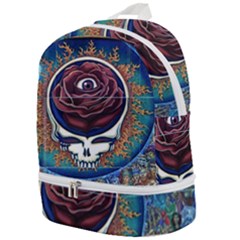 Grateful Dead Skull Rose Zip Bottom Backpack by Semog4