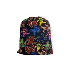 Grateful Dead Pattern Drawstring Pouch (medium) by Semog4