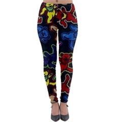 Grateful Dead Pattern Lightweight Velour Leggings by Semog4