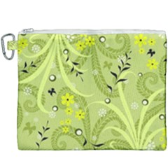 Seamless Pattern Green Garden Canvas Cosmetic Bag (xxxl) by Semog4