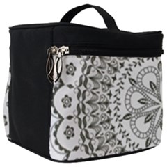 Vector Mandala Drawing Decoration Make Up Travel Bag (big)