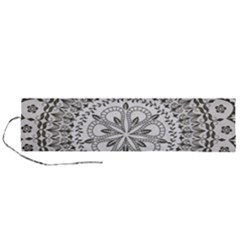 Vector Mandala Drawing Decoration Roll Up Canvas Pencil Holder (l) by Semog4