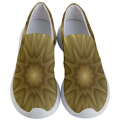 Background Pattern Golden Yellow Women s Lightweight Slip Ons by Semog4