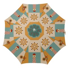 Nautical Elements Collection Straight Umbrellas