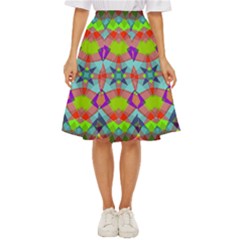 Farbenpracht Kaleidoscope Pattern Classic Short Skirt by Semog4