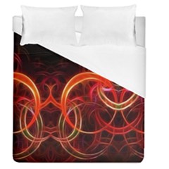 Background Fractal Abstract Duvet Cover (queen Size) by Semog4