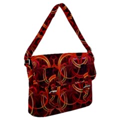 Background Fractal Abstract Buckle Messenger Bag by Semog4