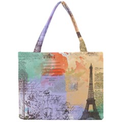 Scrapbook Paris Vintage France Mini Tote Bag by Salman4z