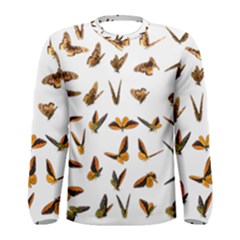 Butterfly Butterflies Insect Swarm Men s Long Sleeve Tee