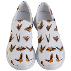Butterfly Butterflies Insect Swarm Women s Lightweight Slip Ons by Salman4z
