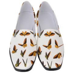 Butterfly Butterflies Insect Swarm Women s Classic Loafer Heels by Salman4z