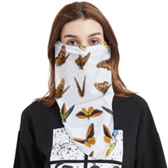 Butterfly Butterflies Insect Swarm Face Covering Bandana (triangle) by Salman4z