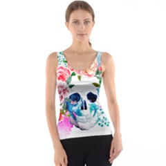 Day Of The Dead Skull Art Tank Top