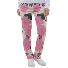 Floral Vintage Flowers Women s Casual Pants