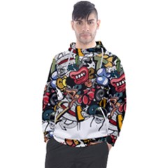 Mural Graffiti Paint Men s Pullover Hoodie by Salman4z