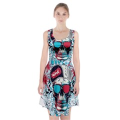 That Cool Graffiti Skull Racerback Midi Dress by Salman4z