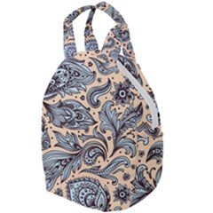 Texture Ornament Paisley Travel Backpacks by Salman4z