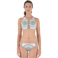 Flower Abstract Floral Hand Ornament Hand Drawn Mandala Perfectly Cut Out Bikini Set by Salman4z