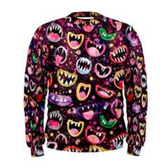 Funny Monster Mouths Men s Sweatshirt by Salman4z