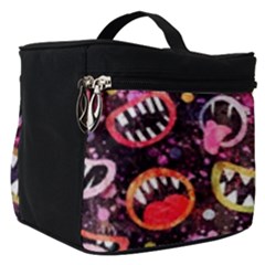 Funny Monster Mouths Make Up Travel Bag (small) by Salman4z
