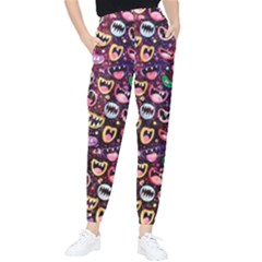 Funny Monster Mouths Women s Tapered Pants