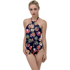 Ugly Christmas Go With The Flow One Piece Swimsuit by Salman4z