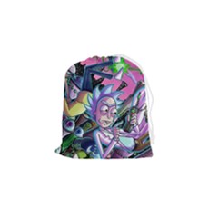 Rick And Morty Time Travel Ultra Drawstring Pouch (Small)