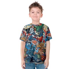 80 s Cartoons Cartoon Masters Of The Universe Kids  Cotton Tee