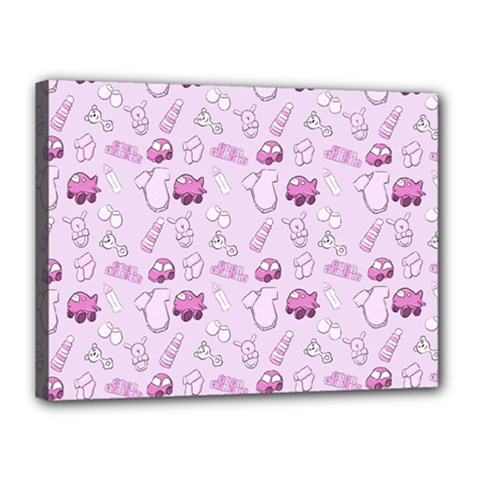 Baby Toys Canvas 16  X 12  (stretched) by SychEva