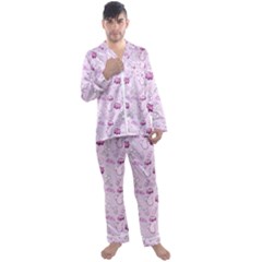 Baby Toys Men s Long Sleeve Satin Pajamas Set by SychEva