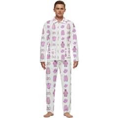 Kid’s Clothes Men s Long Sleeve Velvet Pocket Pajamas Set by SychEva
